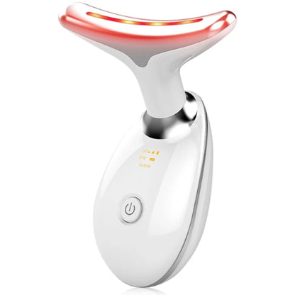 LED Tricolor Facial & Neck Massager - Firm & Tighten Skin