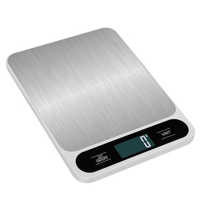 10kg Waterproof Digital Kitchen Scale with LCD Display for Baking