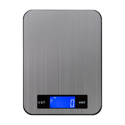Waterproof Digital Kitchen Scale: 5kg/10kg/20kg Stainless Steel Balance