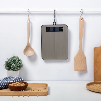 Waterproof Digital Kitchen Scale: 5kg/10kg/20kg Stainless Steel Balance