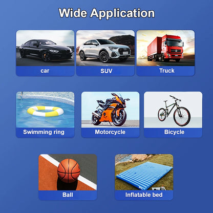 Car Tire Inflator: Fast Cordless Air Compressor