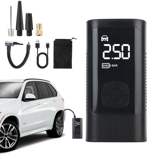 Car Tire Inflator: Fast Cordless Air Compressor